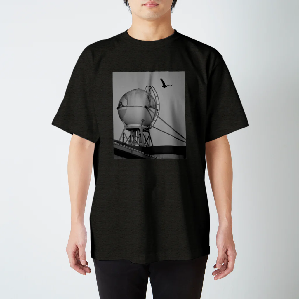 のりものドット絵Tシャツのカラス Regular Fit T-Shirt