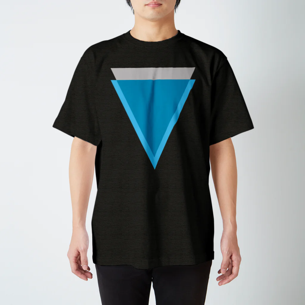 仮想通貨Verge Japan（バージ ジャパン） 公認SHOPのVerge（バージ）ロゴ スタンダードTシャツ