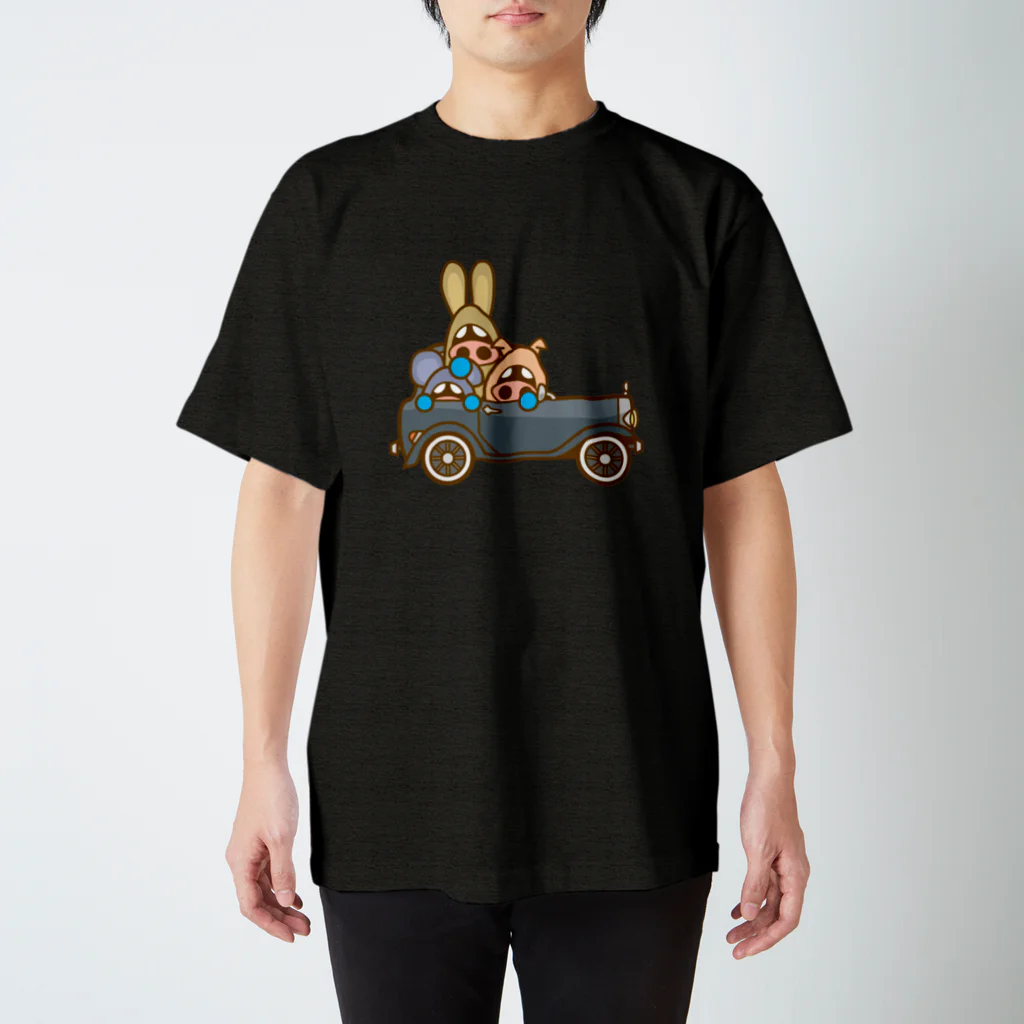 コメビツくんのイタダキ団のクラシックカー Regular Fit T-Shirt