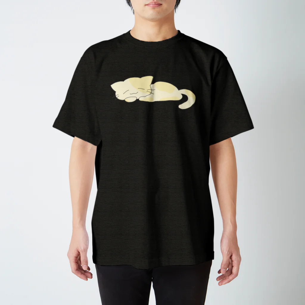 隠世はてなの3秒ねこのねてるねこ Regular Fit T-Shirt