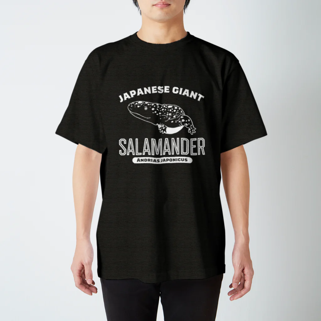 NOTARIのJ.G.サラマンダー大学ロゴ（白） Regular Fit T-Shirt