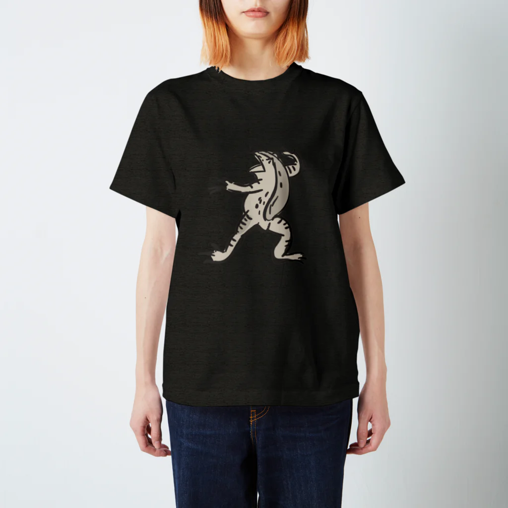 samurai7の鳥獣戯ガエル スタンダードTシャツ