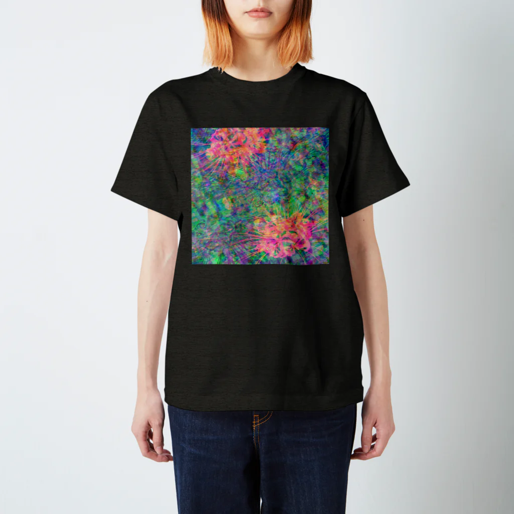 egg Artworks & the cocaine's pixの曼珠沙華（cluster belladonna） Regular Fit T-Shirt