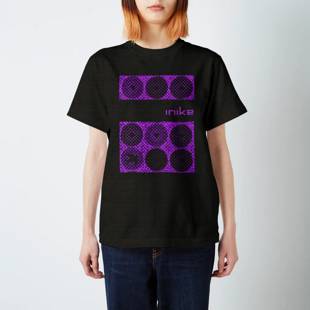 a_inikeのしずくたち（パープル） スタンダードTシャツ