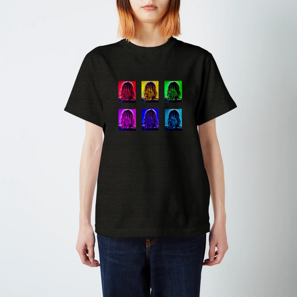 Innocent_DesignのCOLORFUL HAIR スタンダードTシャツ