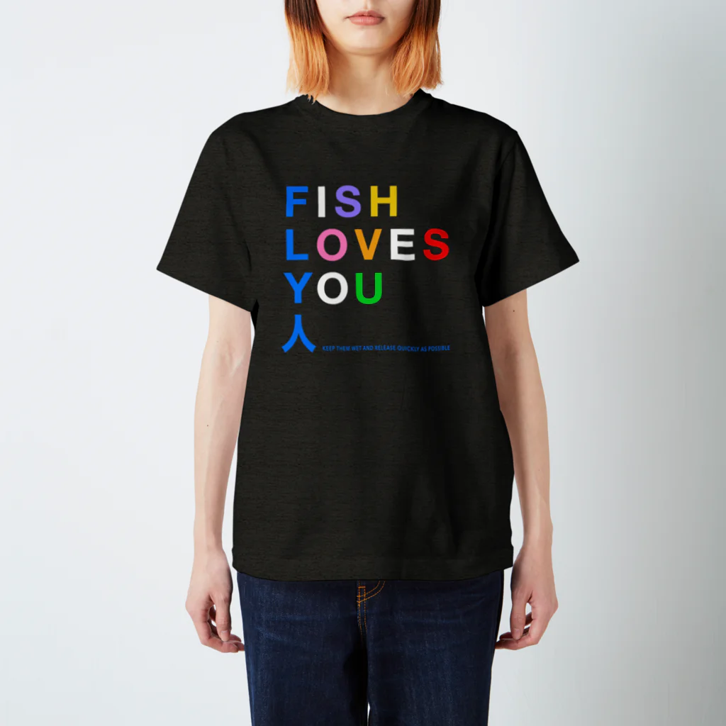 tidepoolのFLY人design スタンダードTシャツ