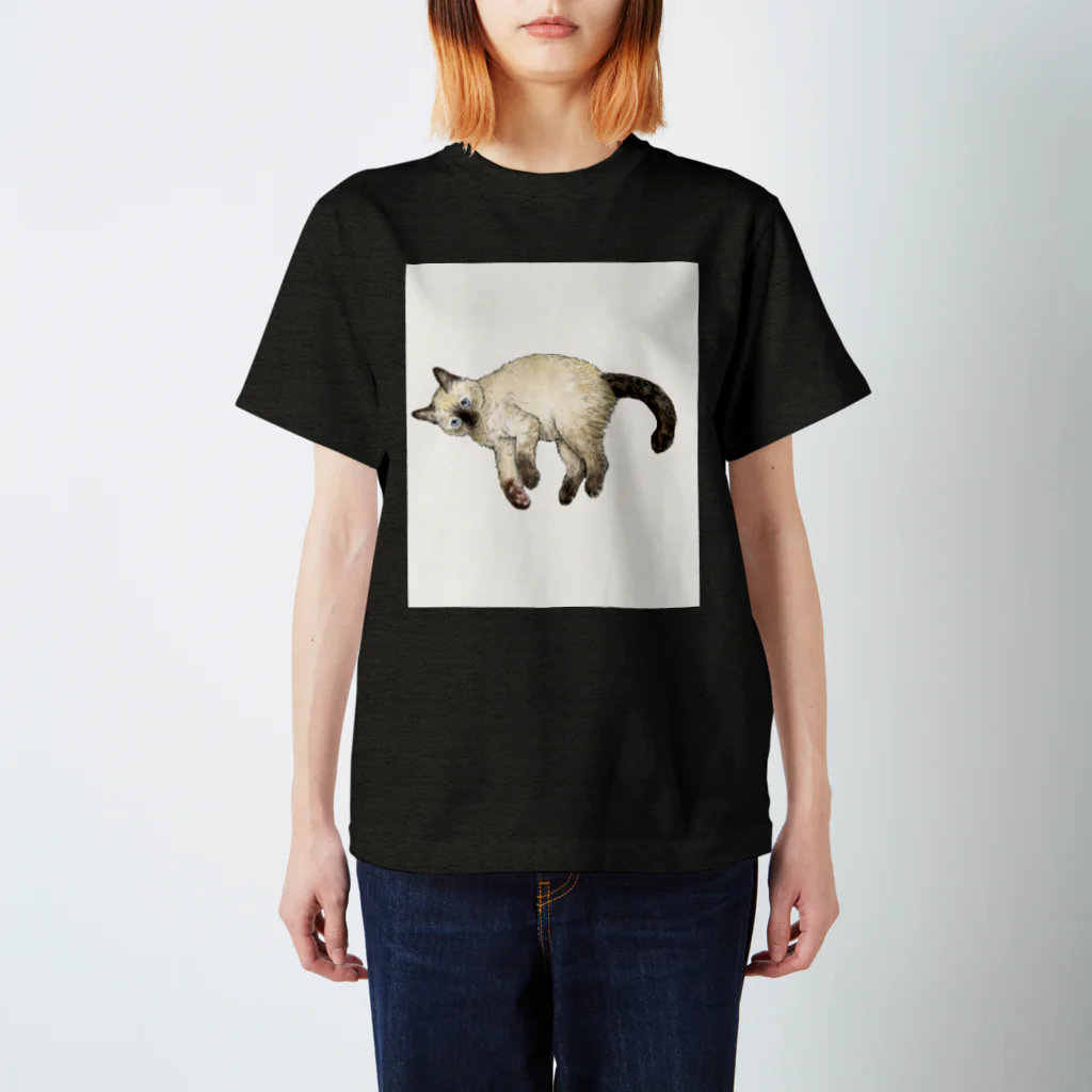 ネコノートショップ（neco-note shop）のビビ（つかねこ） Regular Fit T-Shirt