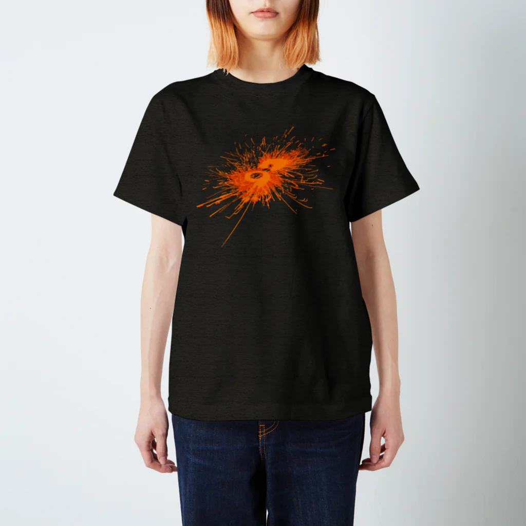 kmd.のねずみ花火 Regular Fit T-Shirt