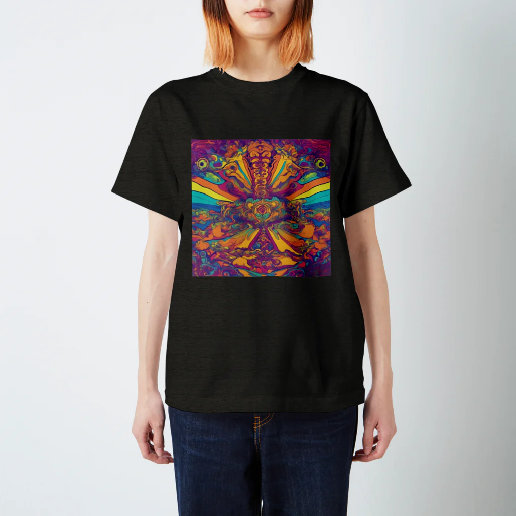 鍛冶銀のpsychedelic tシャツ スタンダードTシャツ