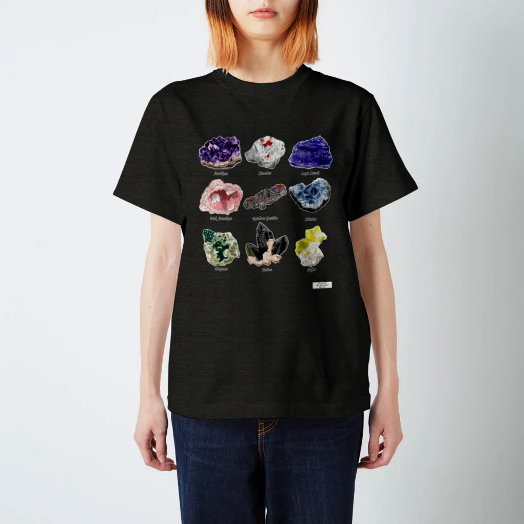 The Stone of WAKOUの鉱物標本セット スタンダードTシャツ