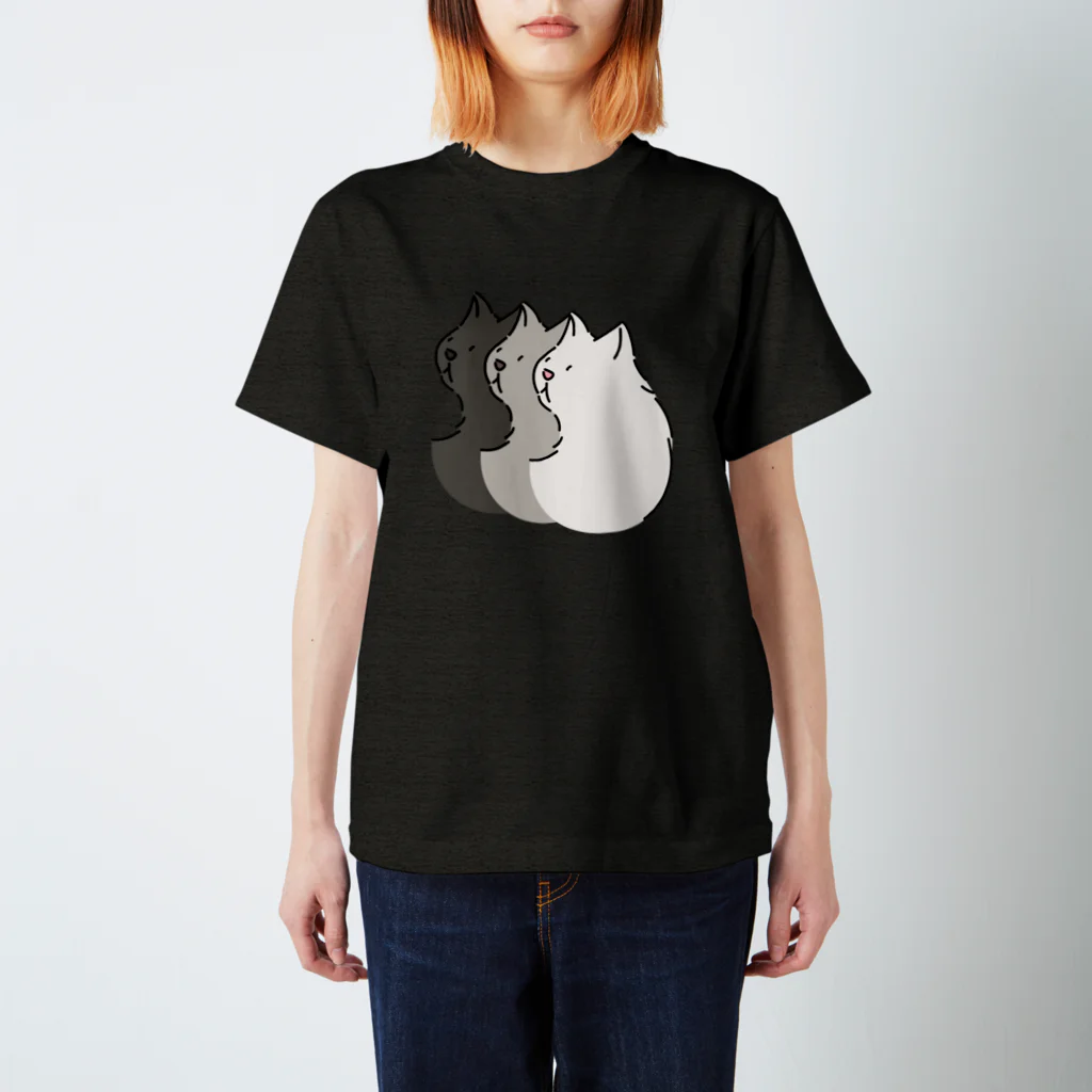 きなこしあんこのグラデ猫 Regular Fit T-Shirt