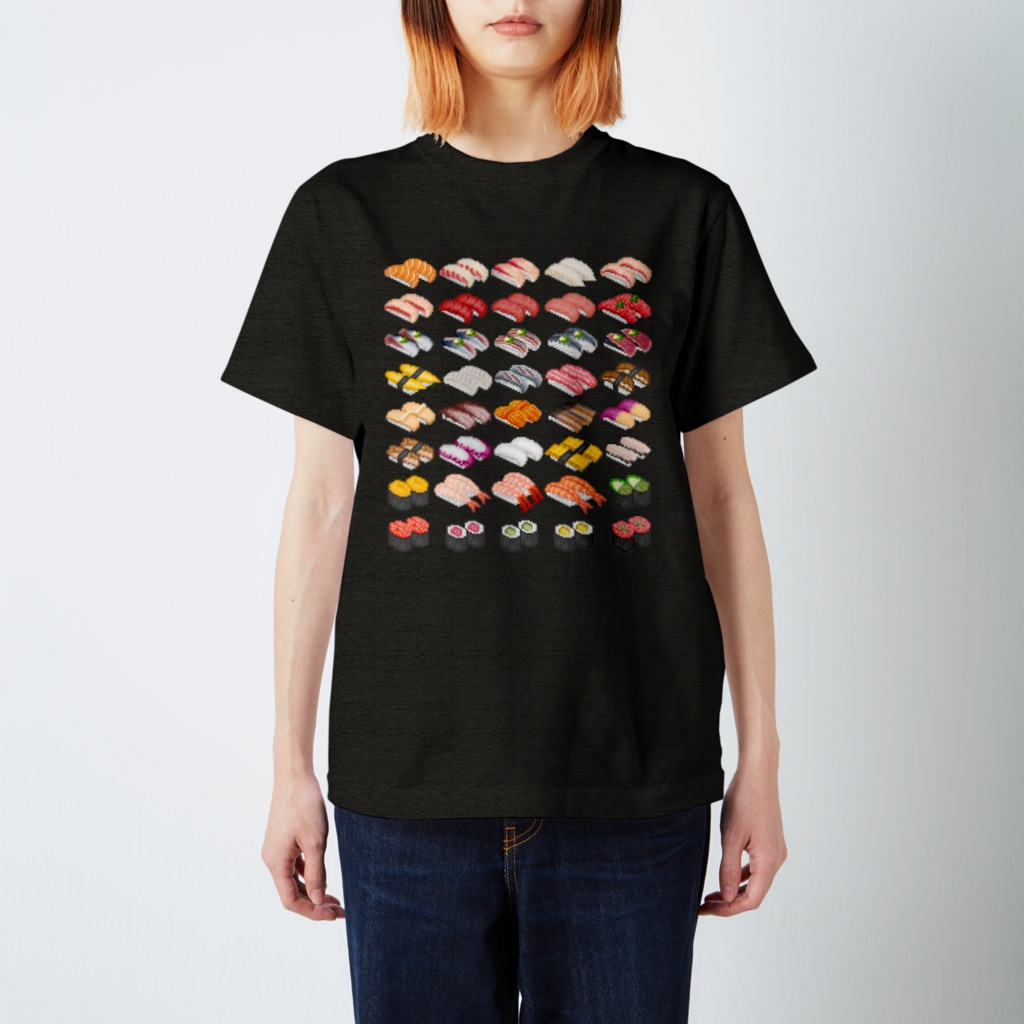 猫と釣り人のSUSHI_1B Regular Fit T-Shirt