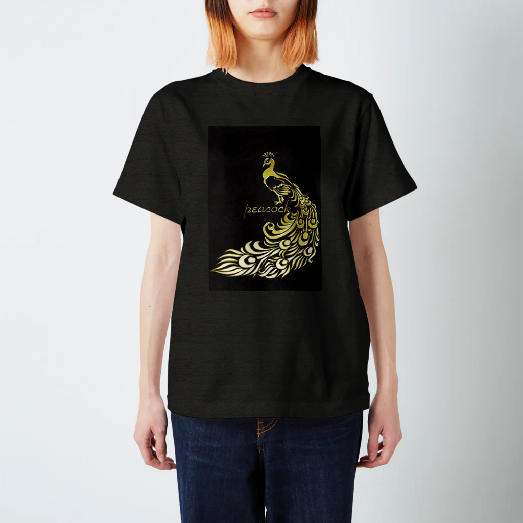 Ａ’ｚｗｏｒｋＳの黄金孔雀 スタンダードTシャツ