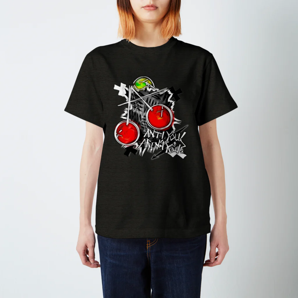 REST IN PUNISHEDのANTI YOU! AREN'T YOU? スタンダードTシャツ