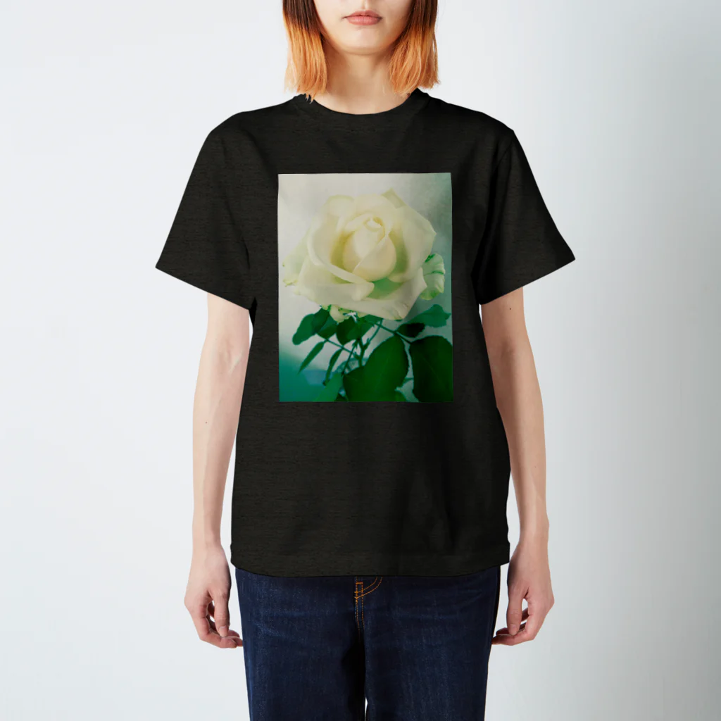 soundの薔薇 (青系 大) スタンダードTシャツ