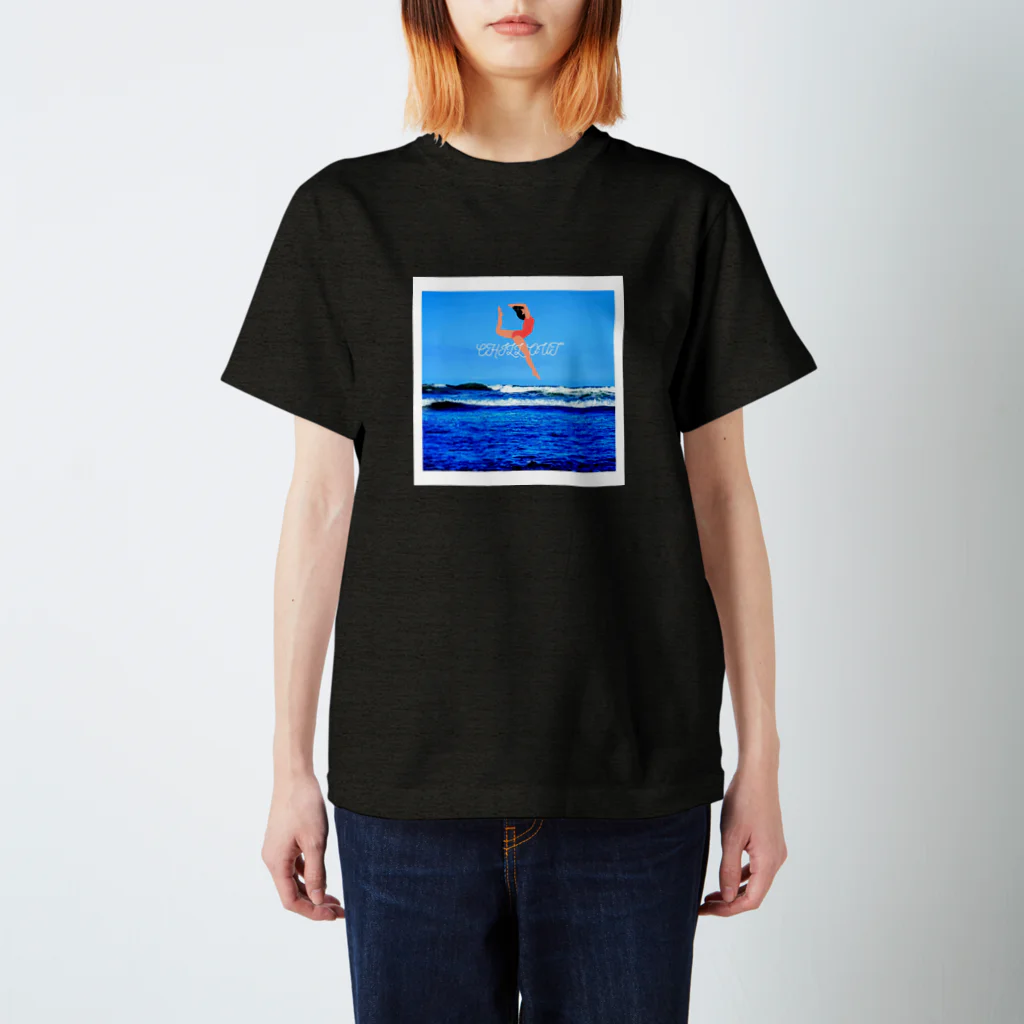 koshirokawabataの海でダンス スタンダードTシャツ