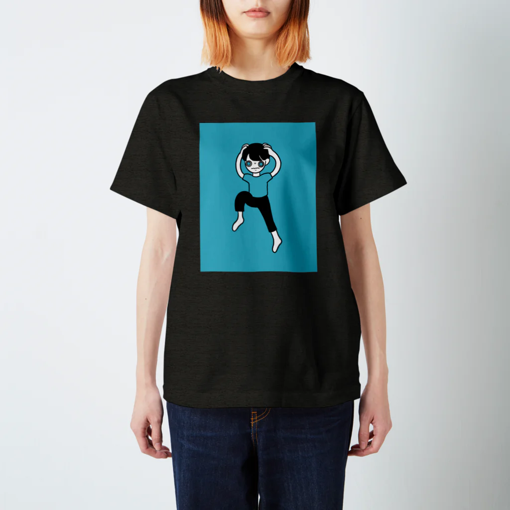 ぴゅるりんこよしだ。のPANIC スタンダードTシャツ