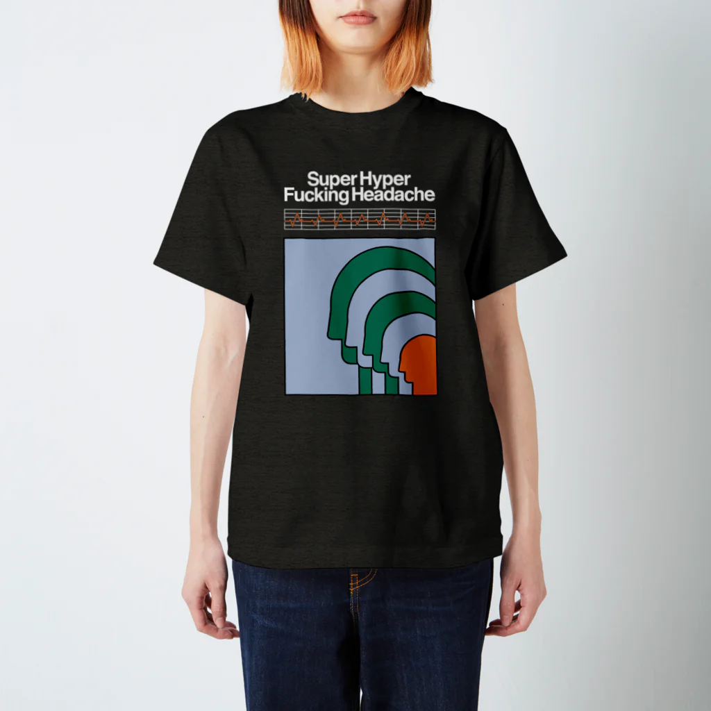 Parallel Imaginary Gift ShopのSuper Hyper Fucking Headache Regular Fit T-Shirt