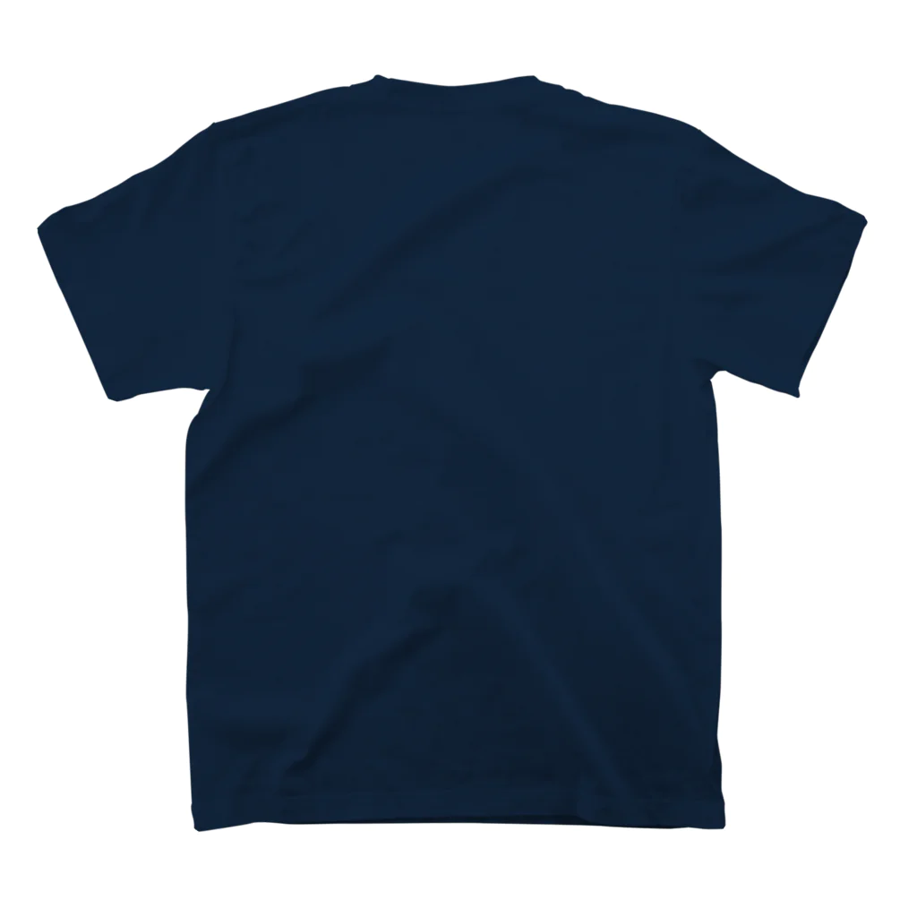 Ａ’ｚｗｏｒｋＳの火焔光背 蒼炎（日本語コレクション） Regular Fit T-Shirtの裏面