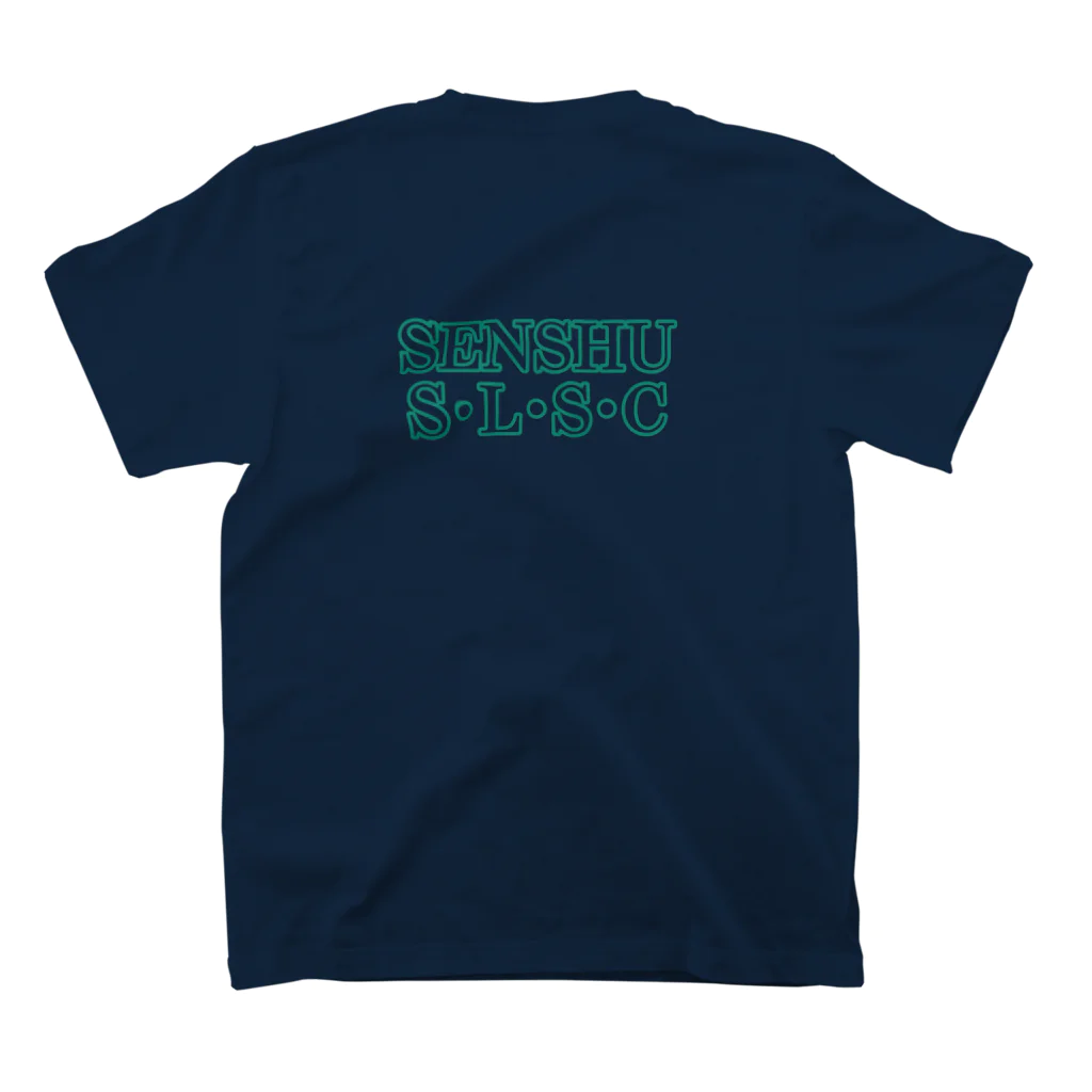 senshu-lifegoodsの専修大学サーフライフセービンググッズ スタンダードTシャツの裏面