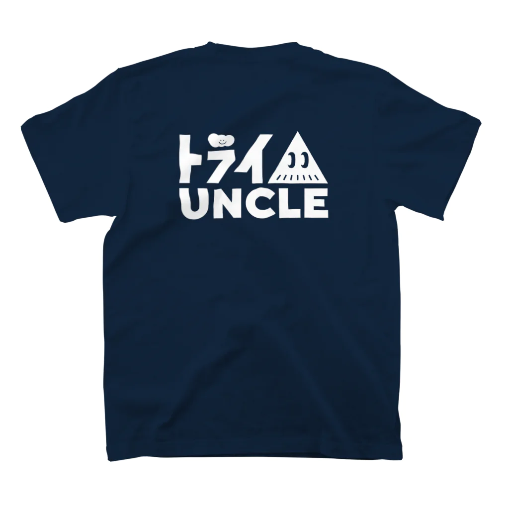 Try UncleのバックプリントT スタンダードTシャツの裏面