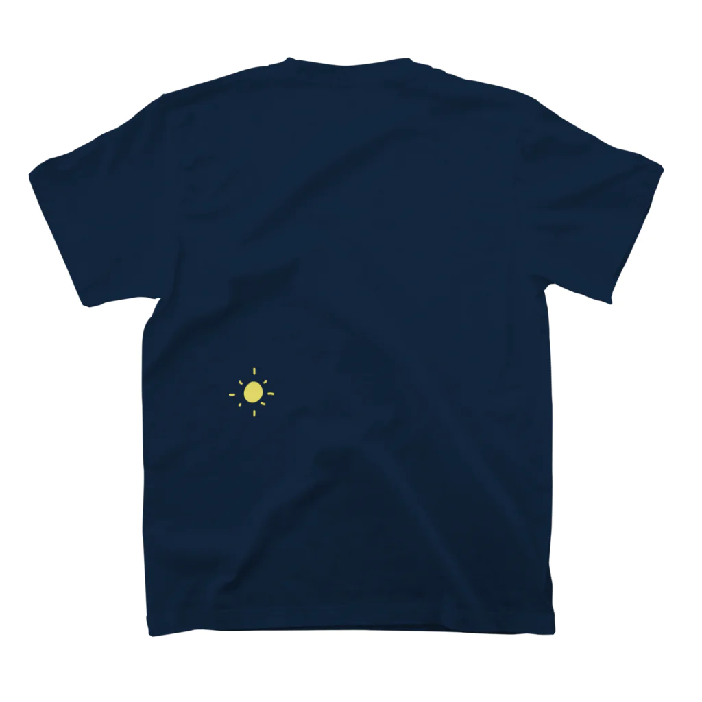 9egg9 / ふちの月の光 / Tshirt スタンダードTシャツの裏面