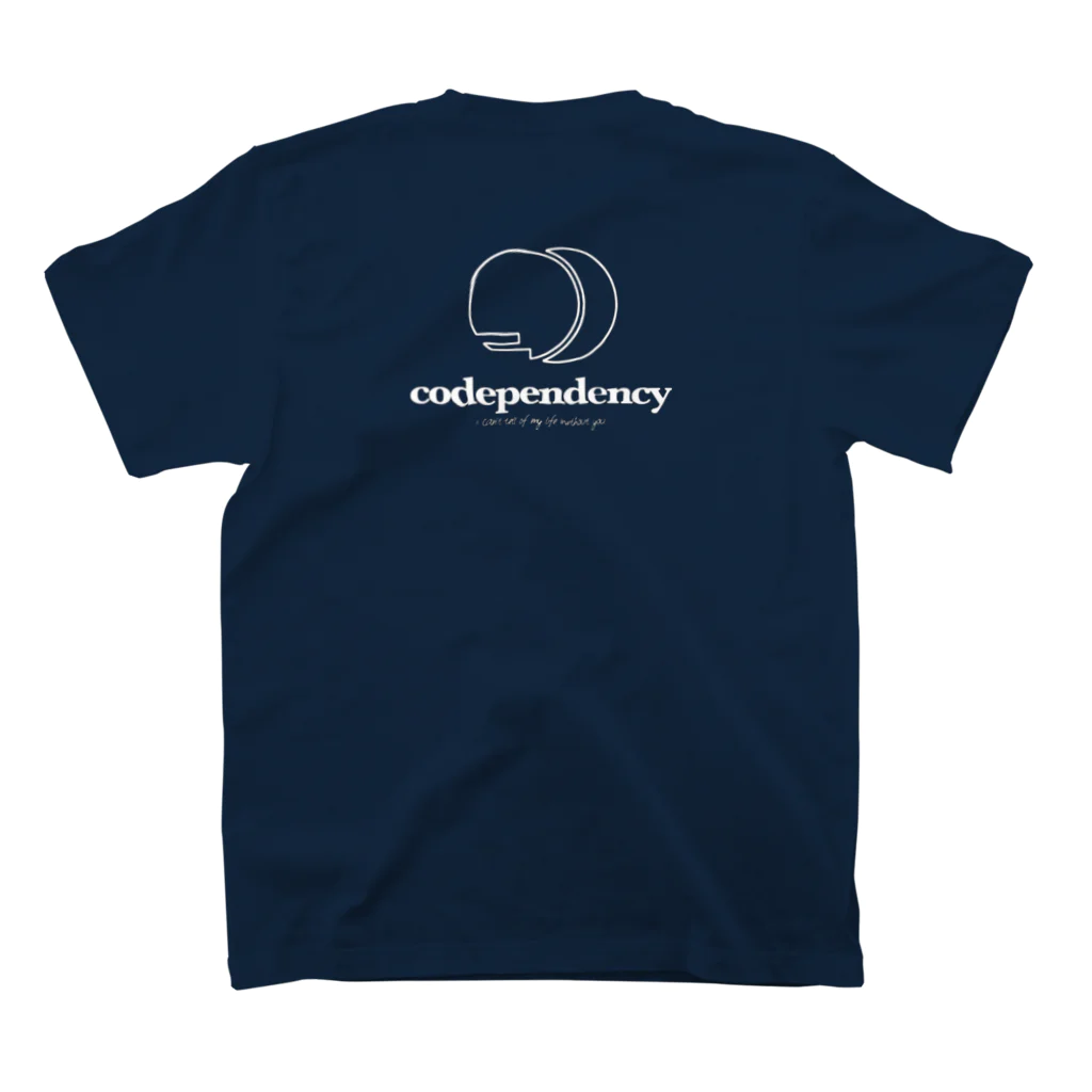 codependencyのcodependency ロゴ スタンダードTシャツの裏面