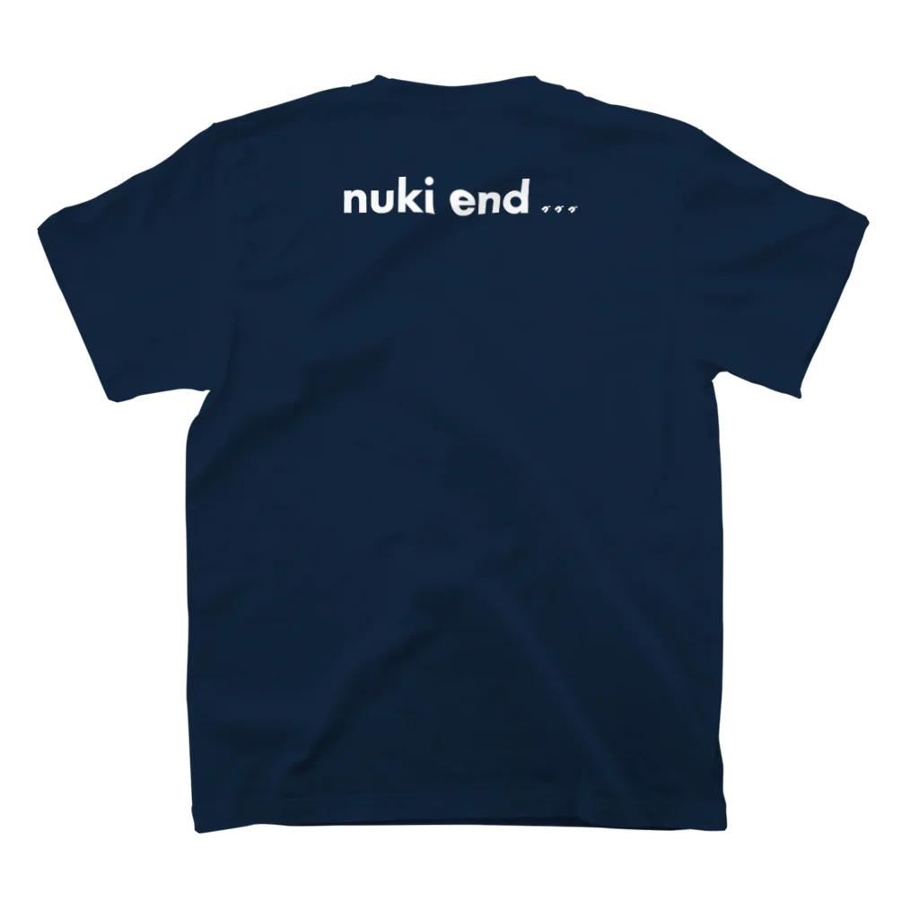 永遠の擬人法のnuki end ... スタンダードTシャツの裏面