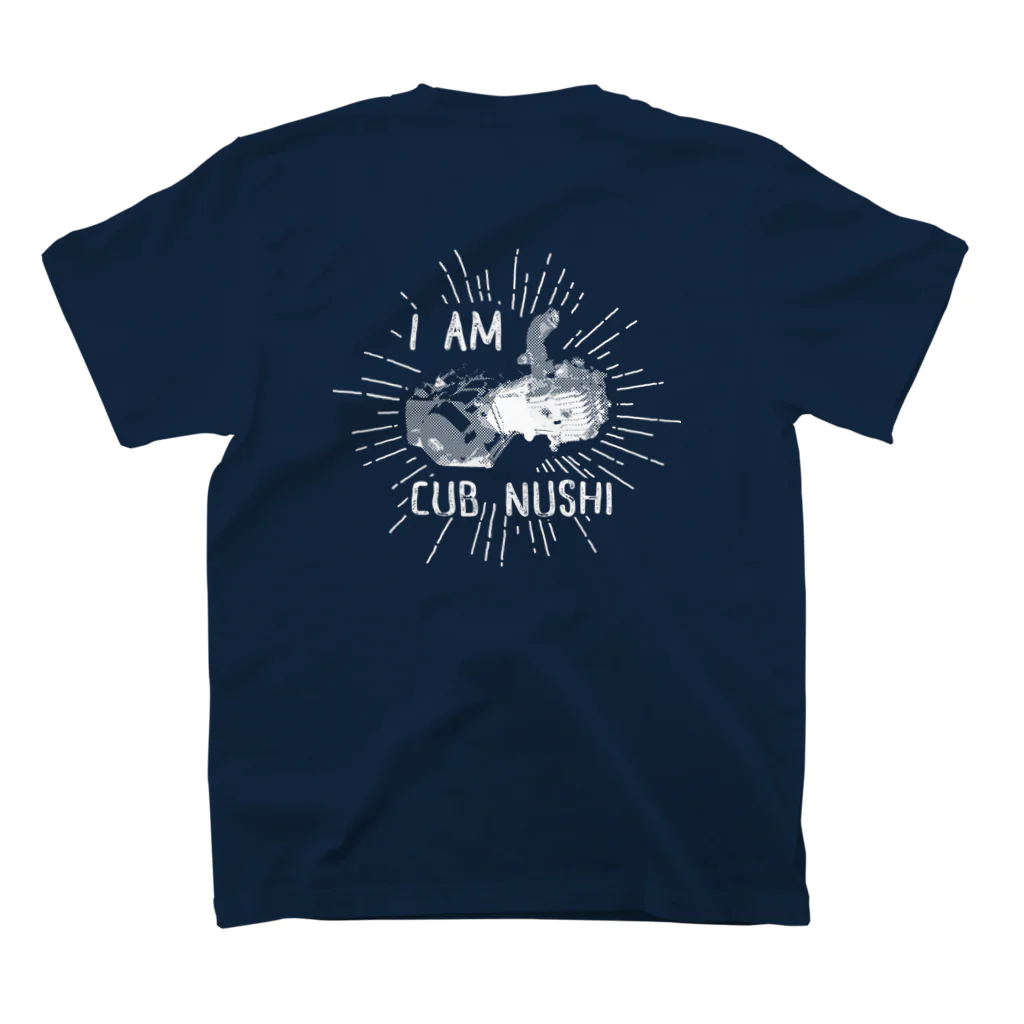Too fool campers Shop!のCUB NUSHI01(白文字) Regular Fit T-Shirtの裏面