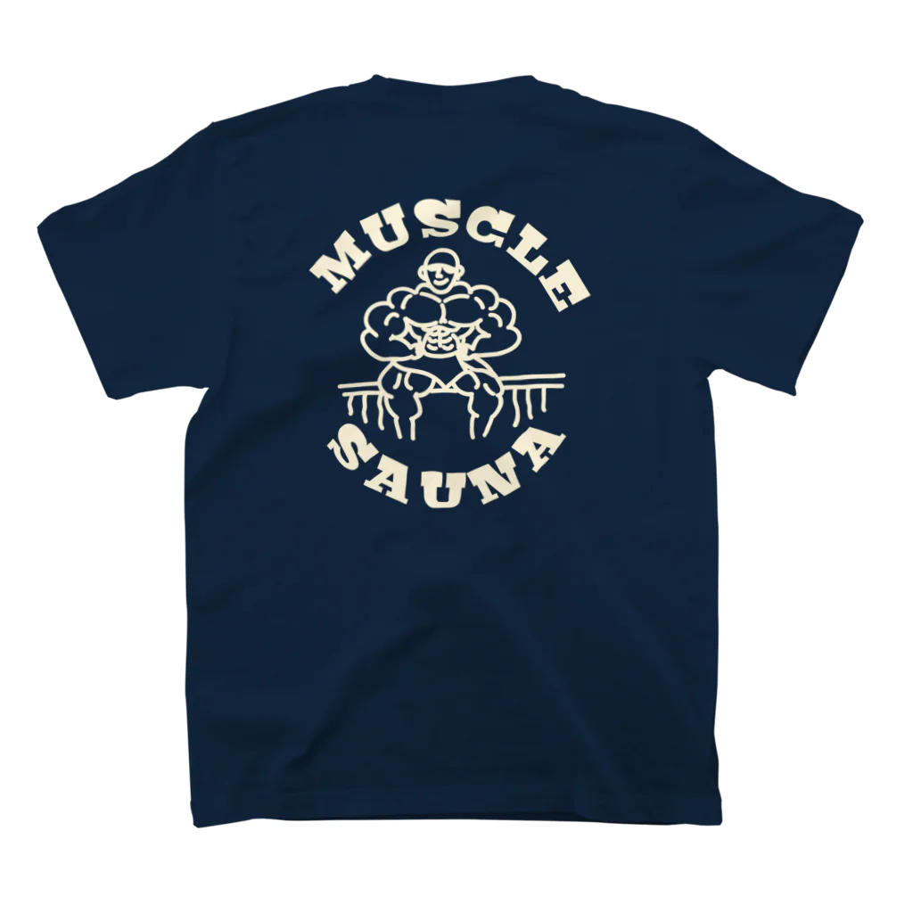 musclesaunaのMuscle Sauna スタンダードTシャツの裏面