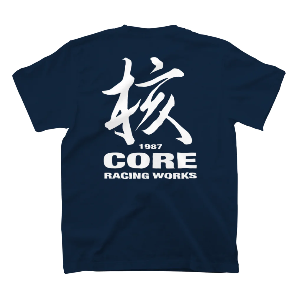 CORE RACING WORKSのCORE RACING WORKS スタンダードTシャツの裏面