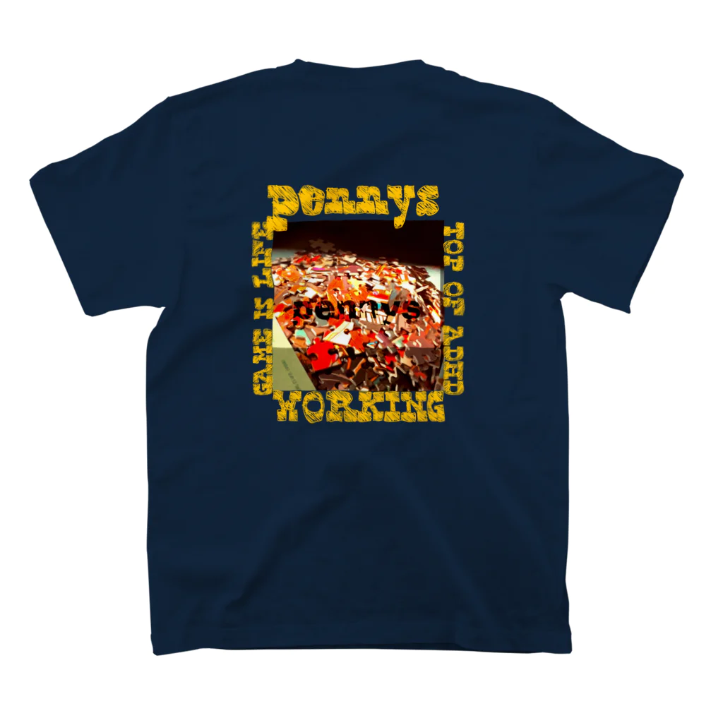 Pennysのペニーズ卒業アルバム Regular Fit T-Shirtの裏面