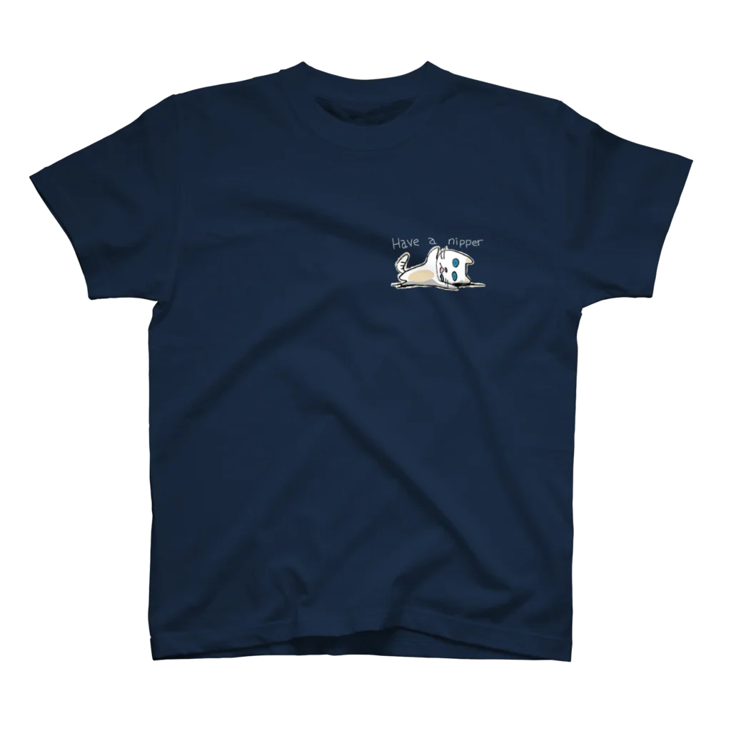 fuku_shirohataのニッパーねこ Regular Fit T-Shirt