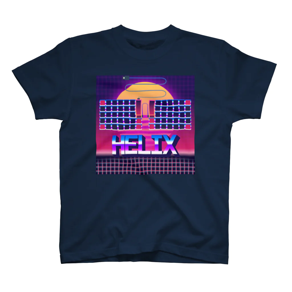 nillpoのHelix 80s Retro スタンダードTシャツ