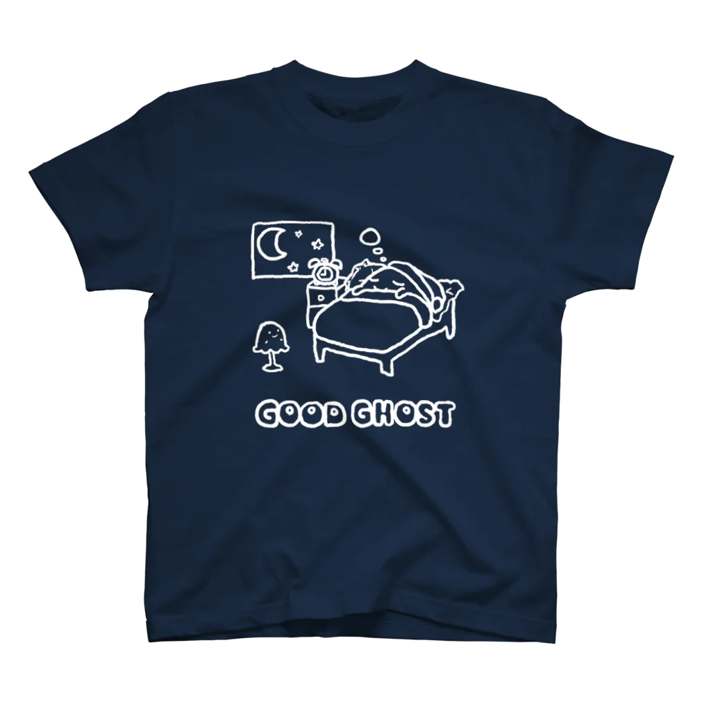 ぱのGOOD GHOST mono w スタンダードTシャツ