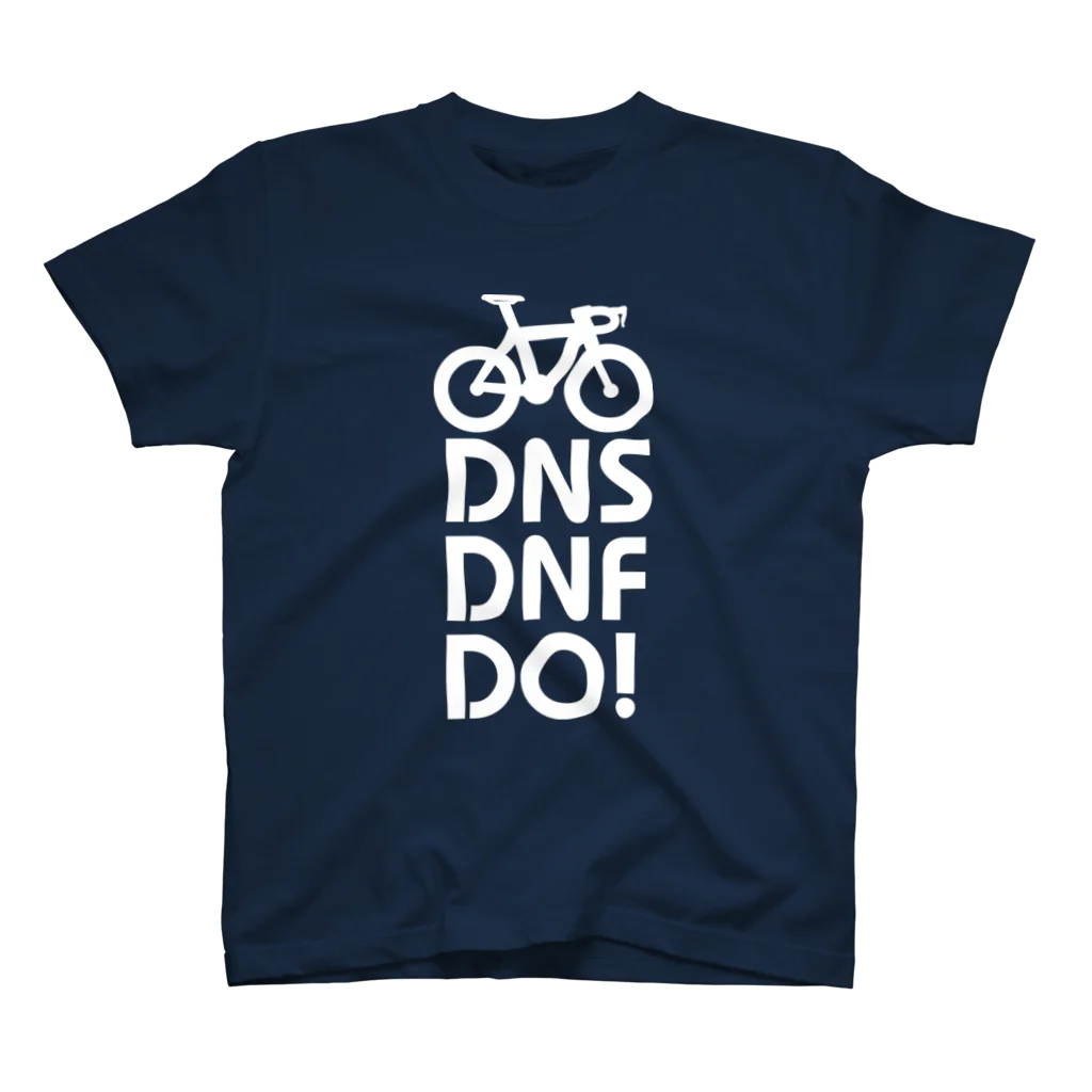 茶玄豆麦商店 with Bongole cycling TeamのDNS DNF DO! スタンダードTシャツ