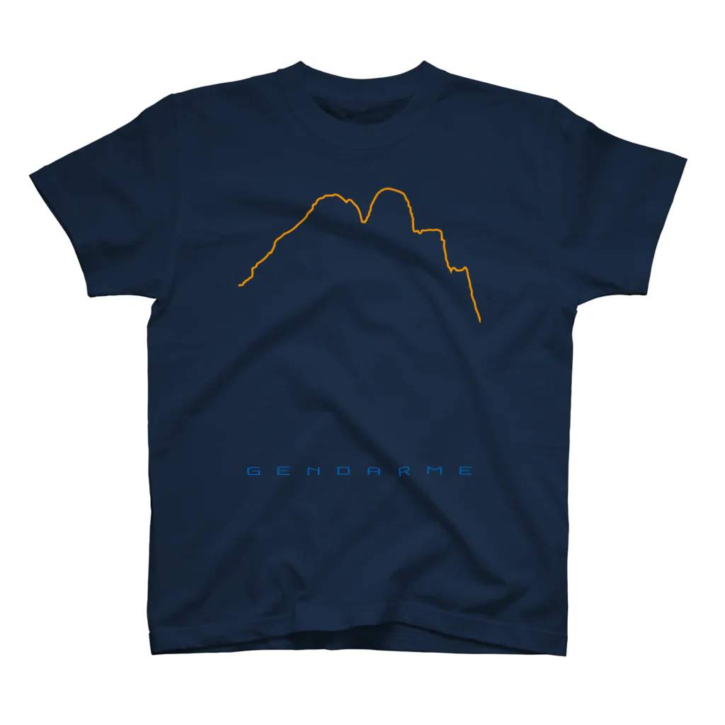 cuuyabowのモルゲンロート・ジャンダルム スタンダードTシャツ