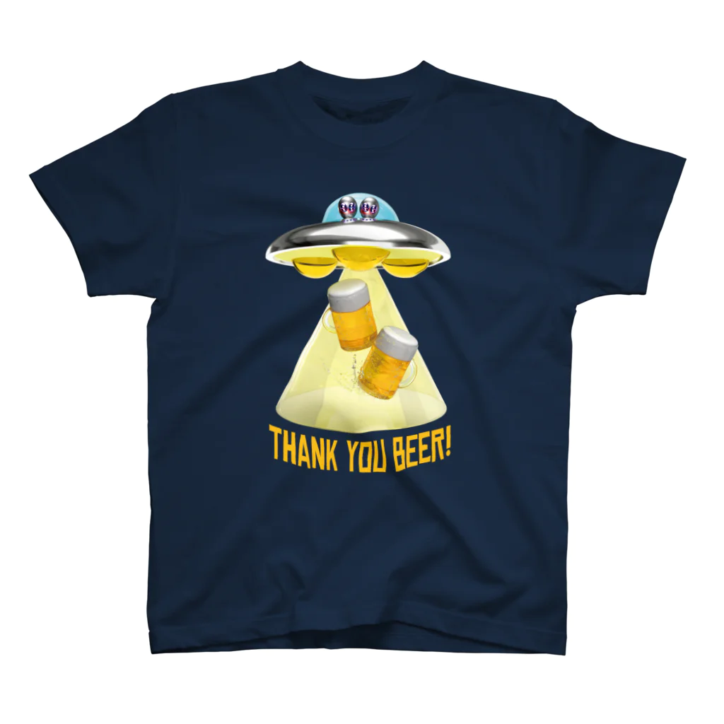 LONESOME TYPE ススのビール泥棒👽🍻👽（飲酒運転ダメ。ゼッタイ。） Regular Fit T-Shirt