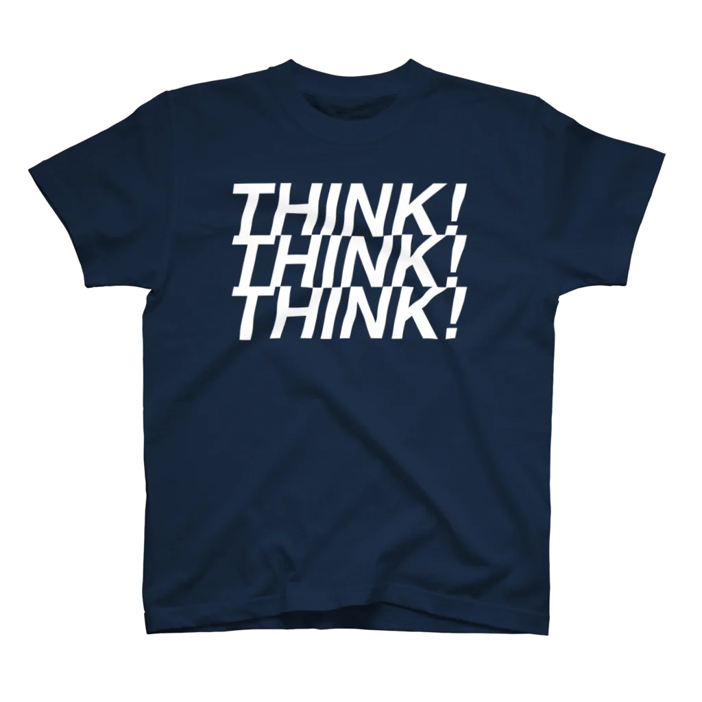 semioticaのTHINK!THINK!THINK! Regular Fit T-Shirt