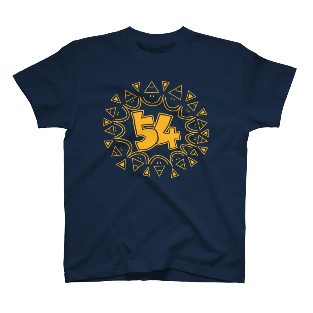 gogoteam54の主張強めの54マーク スタンダードTシャツ