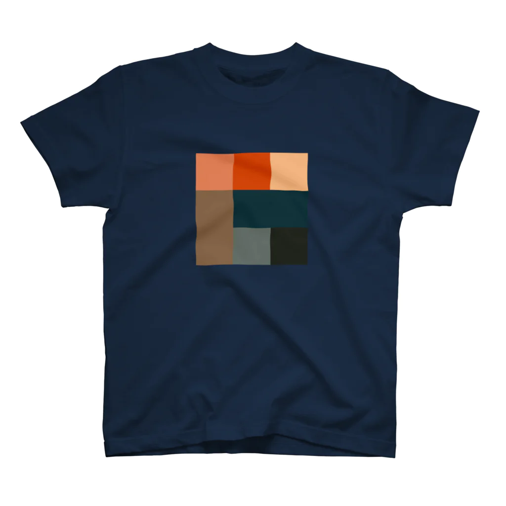 3×3 のドット絵のムンクの叫び - 3×3 のドット絵 Regular Fit T-Shirt