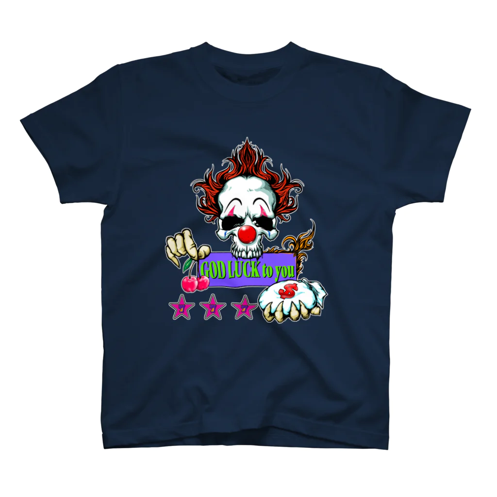 GOD LUCK💀to youのピエロGOD LUCK to  you🤡✨ スタンダードTシャツ