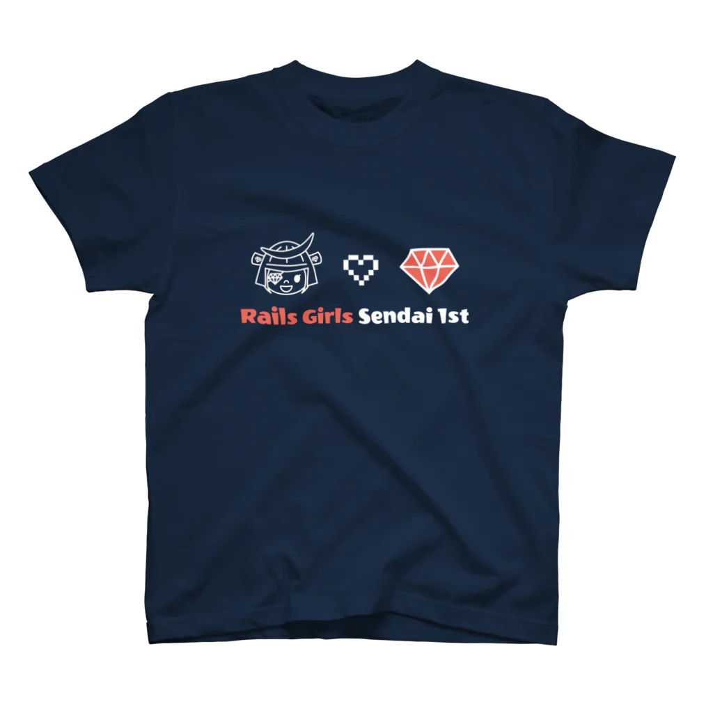 Rails Girls JapanのRails Girls Sendai 1st スタンダードTシャツ