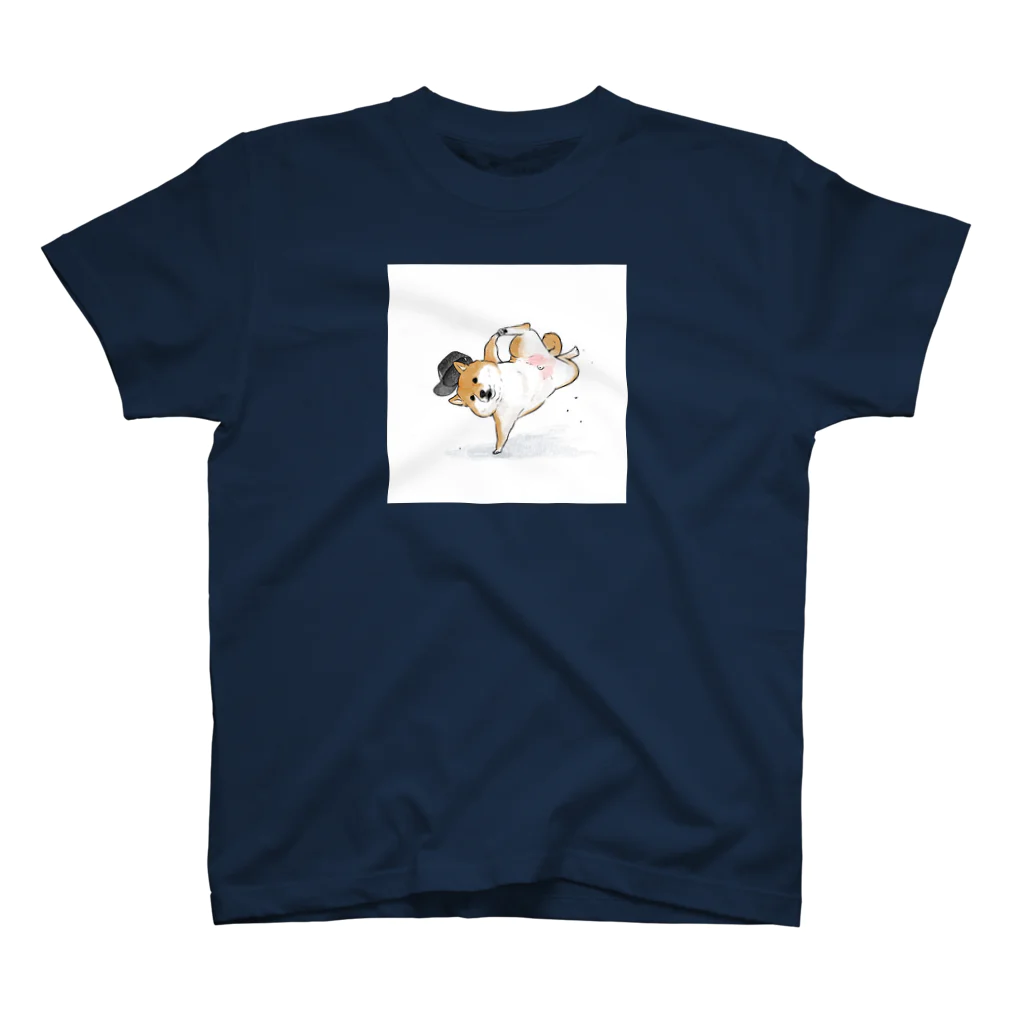 Tonton-Artのブレイキン柴ちゃん Regular Fit T-Shirt