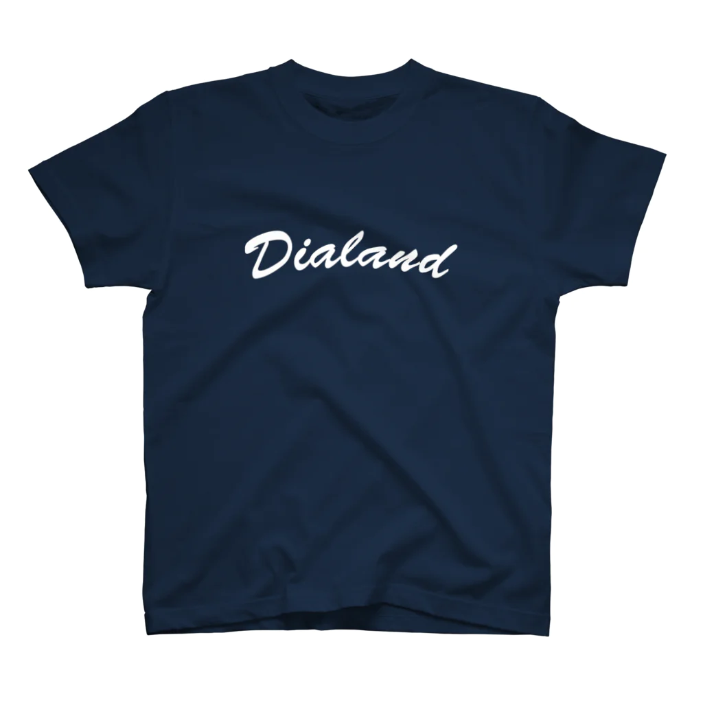 DIALAND LOVERSのTEAM DIALAND WHITE スタンダードTシャツ