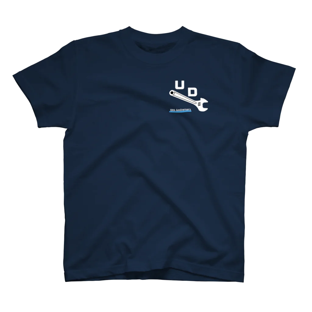 アーバンデータチャレンジ (UDC)の10th-青（白） 티셔츠