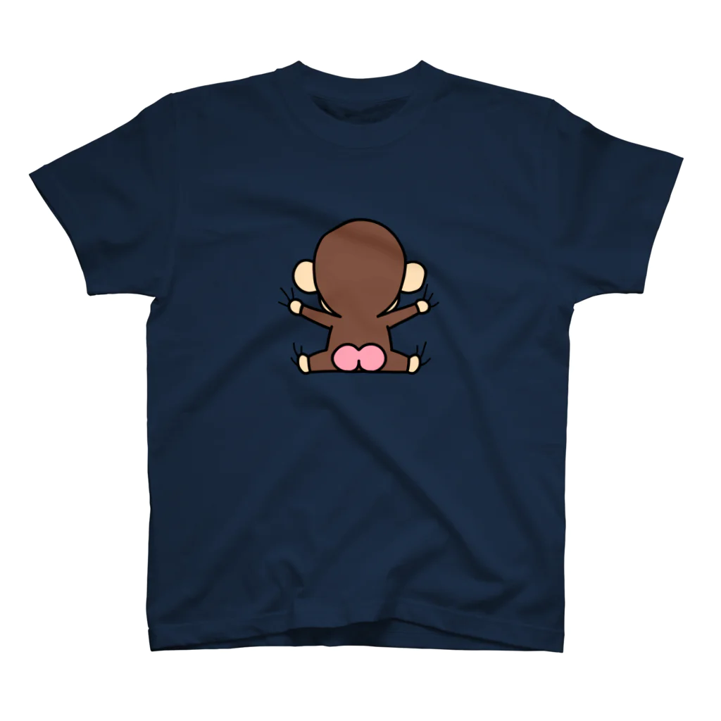 セイコウ スタンプのイラッとお猿さん　へばりつく Regular Fit T-Shirt