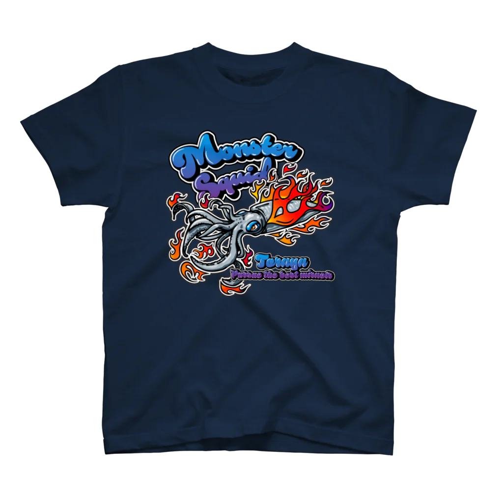 torayaのMONSTER SQUID スタンダードTシャツ