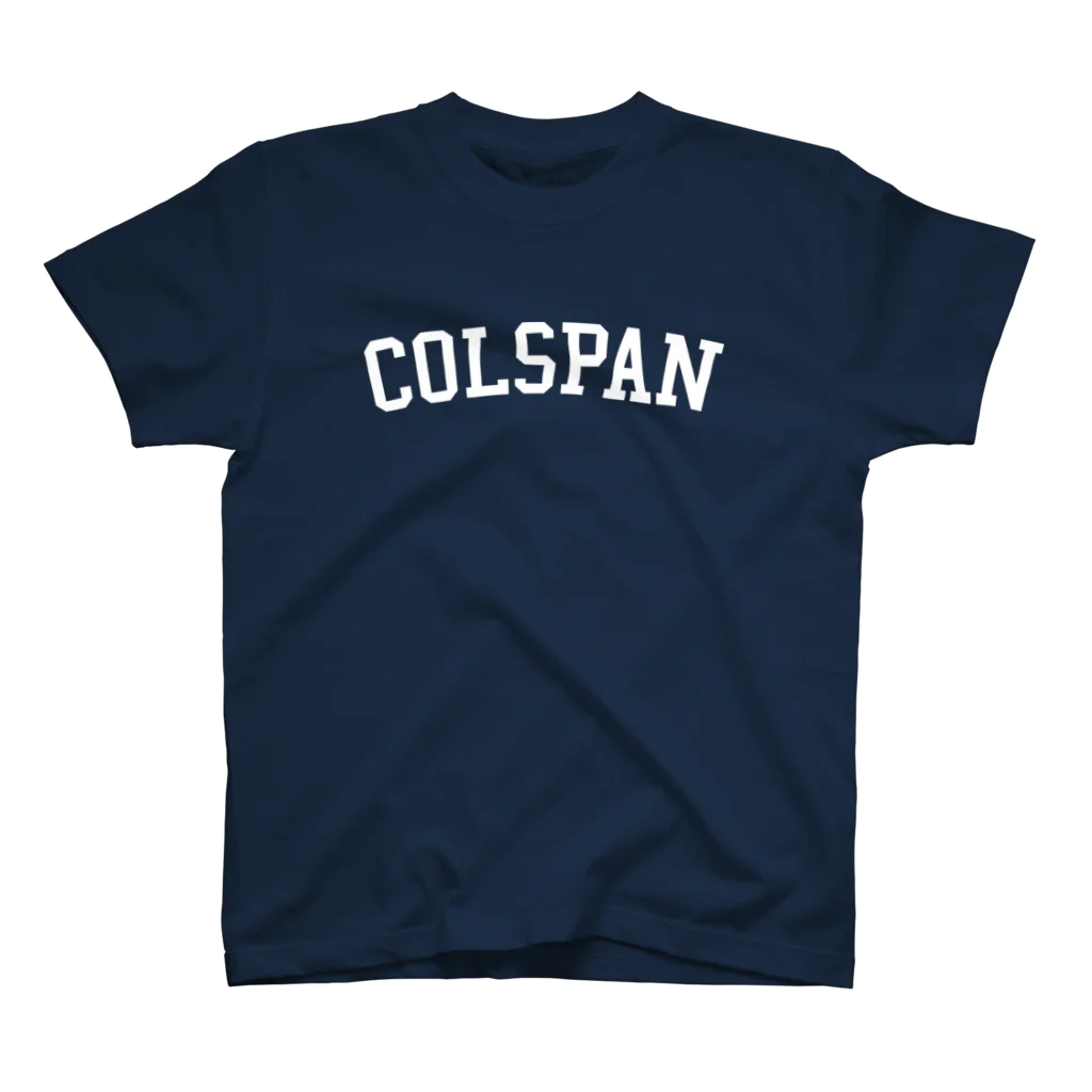 HTMLタグショップのCOLSPAN スタンダードTシャツ