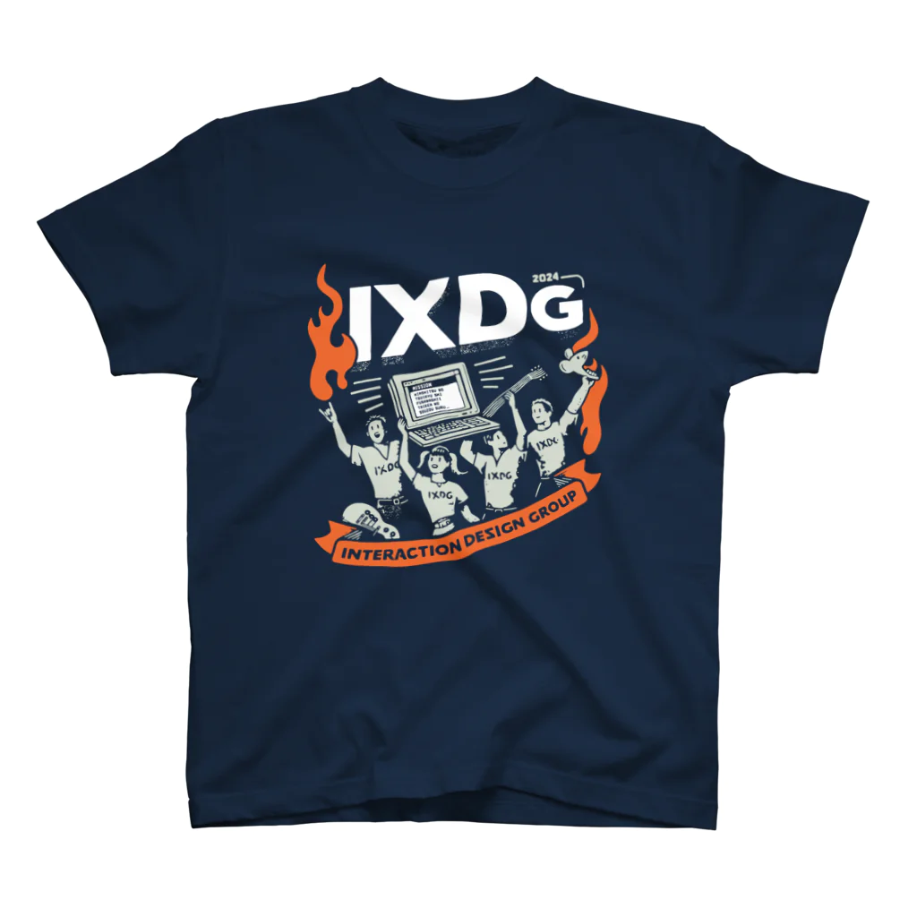 相互作用創造集団のIxDG神輿！ スタンダードTシャツ